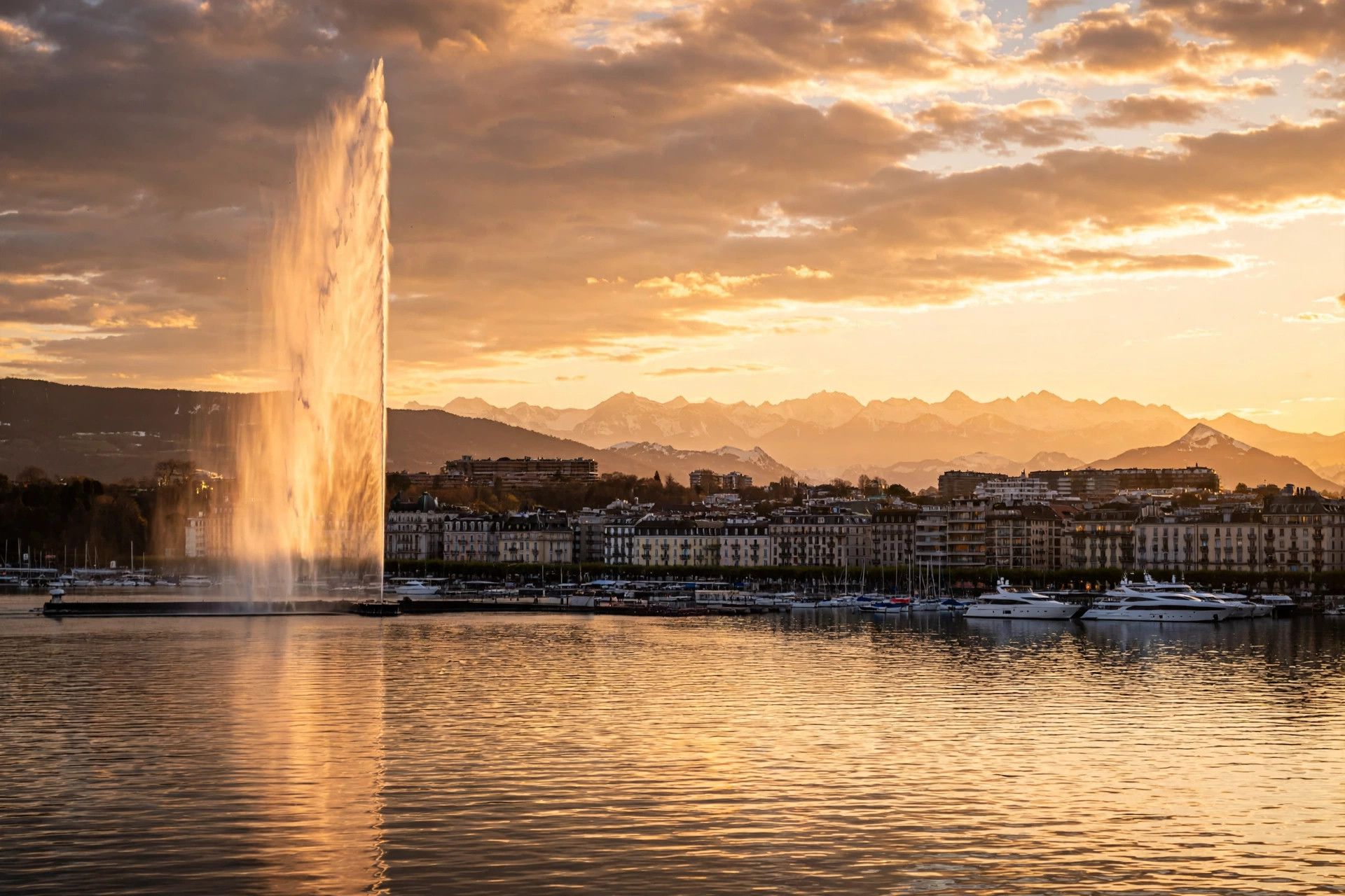 Private jet charter to Geneva
