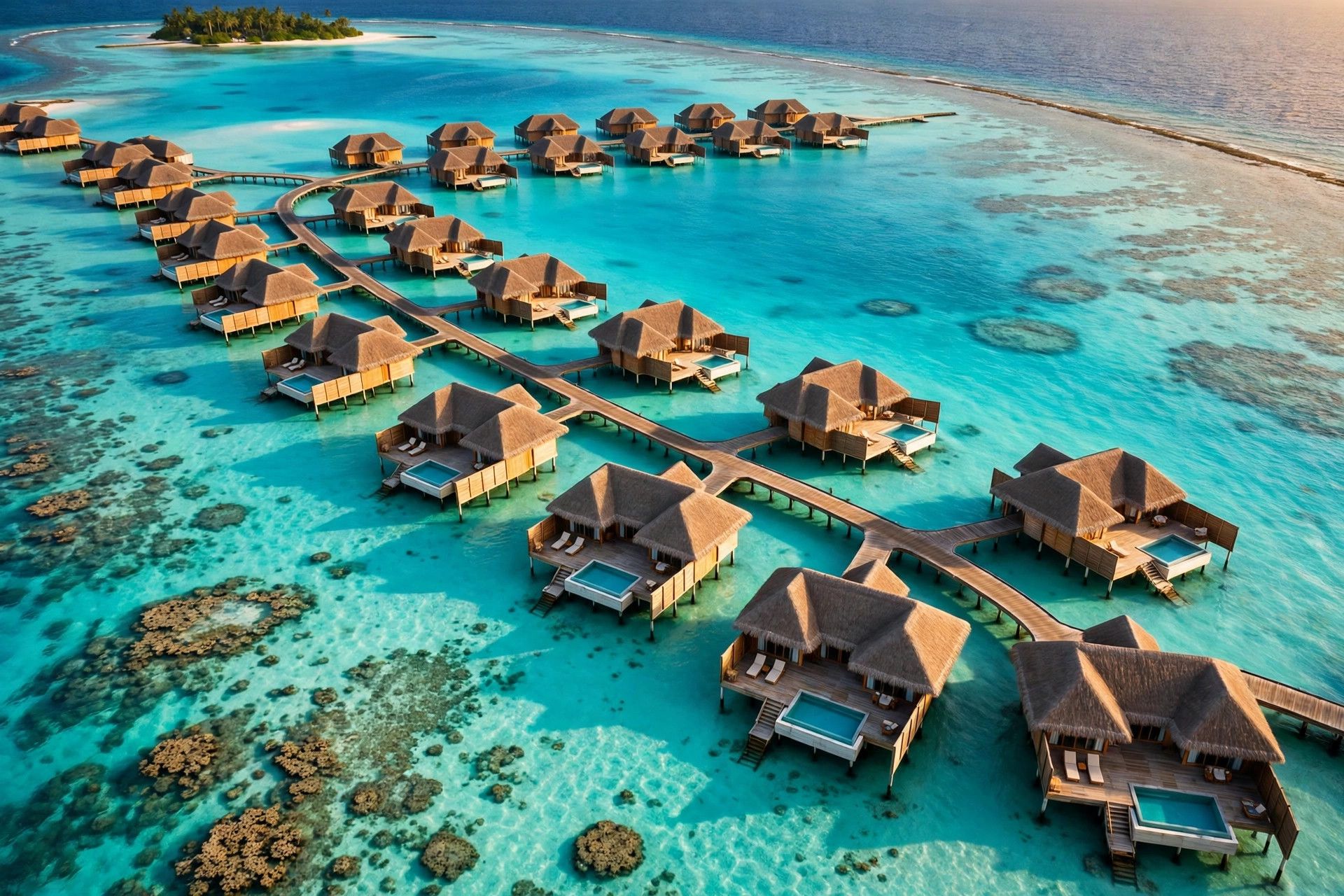 Private jet charter to Maldives