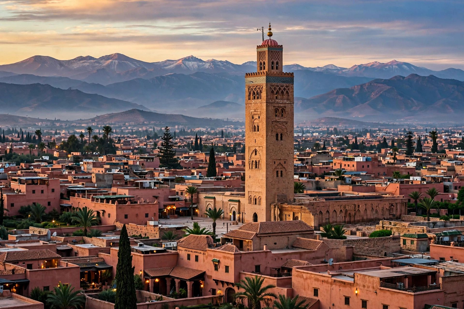Private jet charter to Marrakech