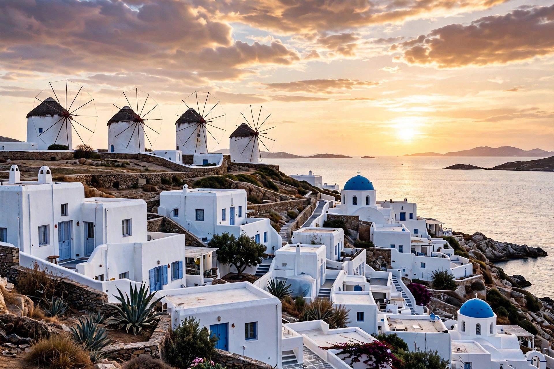 Private jet charter to Mykonos