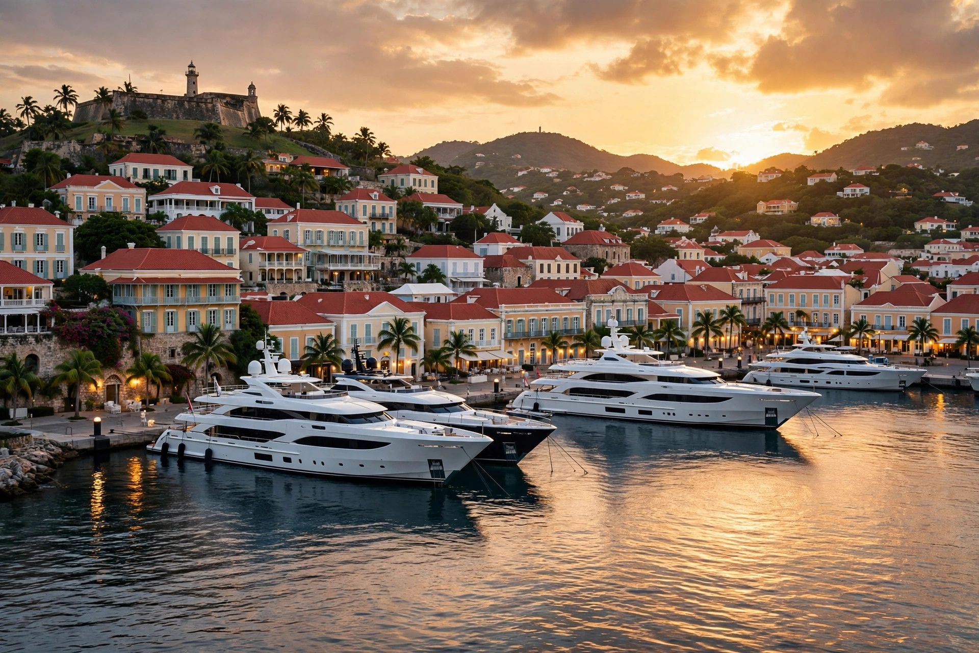 Private jet charter to St. Barts